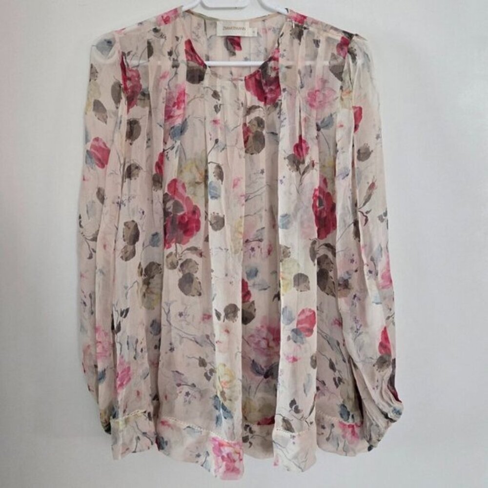 Zimmermann Mischief Blouse Top Size 0 XS